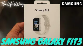 Samsung Galaxy Fit3 - Unboxing and Setup