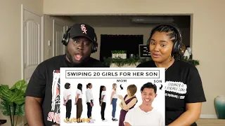 Mom Swipes 20 Girls for Her Son | Kidd and Cee Reacts