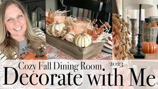 Cozy Fall Dining Room Decorate with Me | 2023