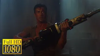 Sylvester Stallone vs Cannibals and Servants of the Law in the movie Judge Dredd (1995)