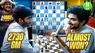 Never underestimate Samay Raina! | Samay vs Super GM Gukesh (2730)