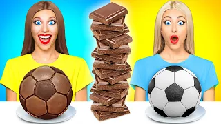 Desafío De Comida Real vs. De Comida Chocolate #2 por Multi DO Fun Challenge