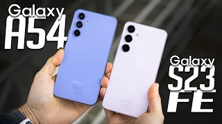 Galaxy S23 FE vs Galaxy A54 - Same Looks, Different Experience