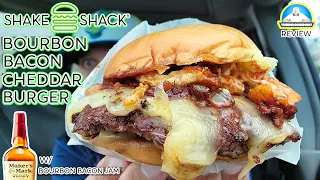 Shake Shack® Bourbon Bacon Cheddar Burger Review! 🍸🥓🧀🍔 | theendorsement