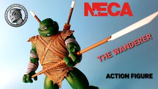 neca the wanderer teenage mutant ninja turtles Mirage comics action figure review