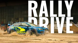 Subaru WRX STI  rally drive - POV