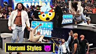 Prime Aj Styles 😈 | Aj Styles Attack Cody Rhodes 🤯|Kevin Owens Respect Roman Reigns❤️ #wwe #wweindia