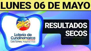 Resultado SECOS Lotería de CUNDINAMARCA Lunes 6 de Mayo de 2024  SECOS 😱💰🚨