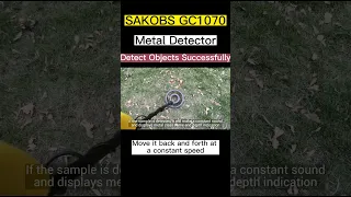 How To Use SAKOBS Metal Detector Detect Objects Successfully? - Easy Starter Guide For Beginners