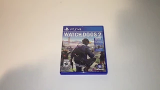 Unboxing Watch Dogs 2 PS4 Giveaway Before Release