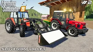 Mowing,spreading lime & plowing | Small Farm - Slovenian Valley | Farming Simulator 2019 | Episode 3