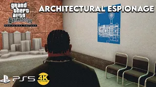 Stealing the Blueprint - Architectural Espionage - GTA: San Andreas Definitive Edition PS5 Gameplay