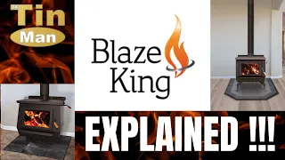 Blaze King Wood Stove - How it Works - In Depth Look Inside