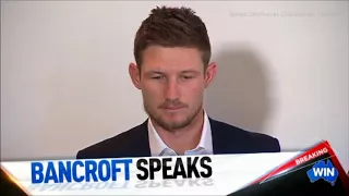 Exclusive:Cameron Bancroft Apologizes On Ball Tampering On Press Conference At Sydney Airport.