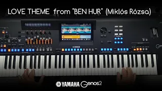 Love Theme from Ben Hur (Miklós Rózsa) - Cover on Yamaha Genos 2