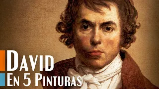 Jacques Louis David en 5 Pinturas | ¿Quién fue? ¿Qué cuadros pintó? ft. El Cubil de Peter