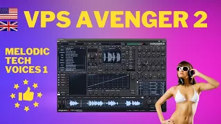 Vengeance Sound VPS Avenger 2 MELODIC TECH VOICES 1 Sound Expansion