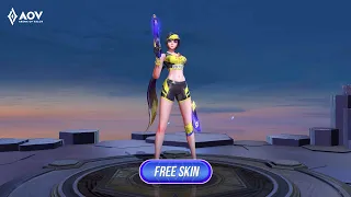 17.08 Merdeka Day Free Skin Violet Sprinter - Garena AOV (Arena of Valor)