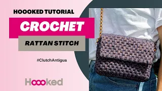 Hoooked tutorial - How to crochet the Rattan Stitch