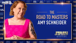 The Road to Masters: Amy Schneider | Jeopardy! Masters | JEOPARDY!