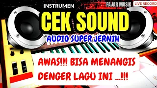 SIAP-SIAP MENANGIS MENDENGARKAN CEK SOUND LAGU INI!!