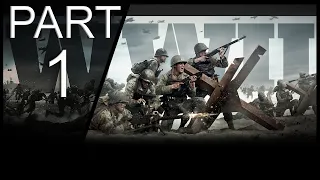 Call of Duty®: WW2 Campaign Walkthrough  PS4 Pro Part 1 D-Day