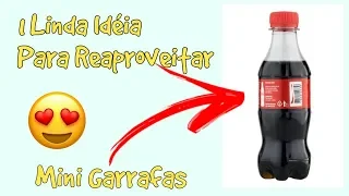 Diy- 1 Idéia Incrível e Rapidinha para Reaproveitar Garrafinhas de Coca Cola/ PLASTIC BOTTLES IDEAS