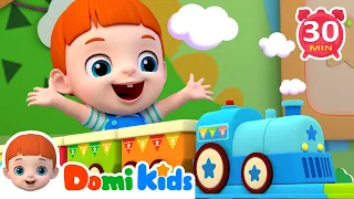 Baby Toy Songs Compilation🛩🔫🚒+ More Domikids Baby Songs & Nursery Rhymes | Educational Songs