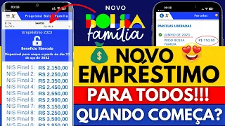 LIBERADO NOVO EMPRÉSTIMO DO AUXÍLIO BRASIL / BOLSA FAMÍLIA PARA TODOS? QUANDO COMEÇA? QUAL O VALOR?