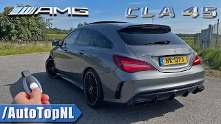 Mercedes CLA 45 AMG Shooting Brake | REVIEW on AUTOBAHN [NO SPEED LIMIT] by AutoTopNL