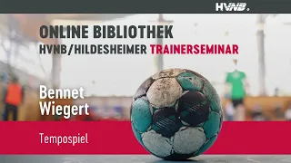 Tempospiel | Bennet Wiegert | 2. HVNB/Hildesheimer-Trainerseminar Spezial 2023