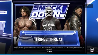 FUll match  ONLINE Triple Threat Match Insane Match