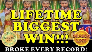 🍀 BIGGEST WIN IN MY LIFE!!!  INSANE RUN ON DRAGON LINK MILLION DOLLAR MACHINES AT TAMPA HARD ROCK!