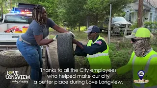 Thank you to City of Longview employees - Love Longview 2024