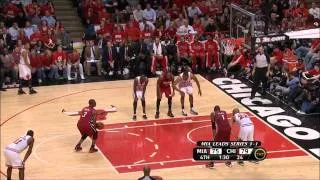 LeBron James, Dwyane Wade on an 18-3 Run to Close Out Bulls ECF Game 5 (HD)