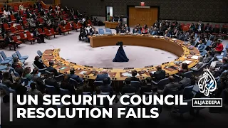Another UN security resolution fails: China and Russia veto US draft on Gaza