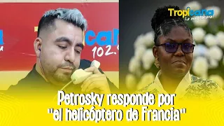 Petro responde por el tema de Francia Márquez y el helicóptero