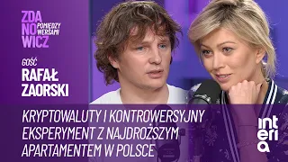 Rafał Zaorski: o podziale swojego apartamentu na 20 tys. udziałów | Zdanowicz pomiędzy wersami