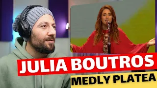 🇨🇦 CANADA REACTS TO Julia Boutros - Medly Platea جوليا بطرس - مدلي أغاني وطنية reaction