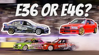 The DEFINITIVE e36 vs e46 DRIFT CAR Discussion. A Guide To Which Is Best To Build and Why.