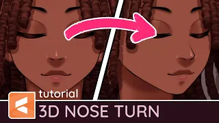 [Live2D] [Mini Tutorial] 3D Nose Turn