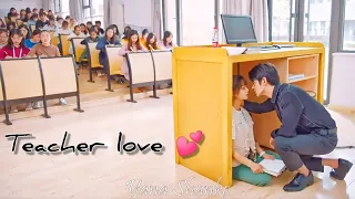 The professor Fell in 💗 love with the student 💗। Korean drama with Hindi songs mixes 💗