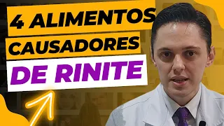 🔥Alimentos causadores de Rinite. Qual desses alimentos causa Rinite em você?