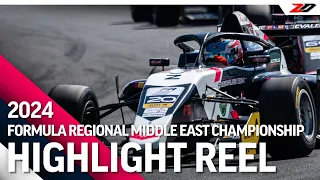 2024 Formula Regional Middle East Championship Highlight Reel | Zach David