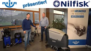 Nilfisk SC500 Scheuersaugmaschine für Bodenreinigung - Produkterklärung