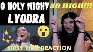 LYODRA - O HOLY NIGHT | FIRST TIME REACTION | REACTION VIDEO