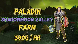 TBC Classic Paladin Shadowmoon AOE Farm! 300g/hr | HUGE pulls!