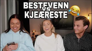 HVEM KJENNER MEG BEST? BFF VS BF♡