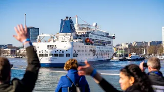 The Global Mercy Arrives in Rotterdam