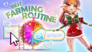 BEST Farming Routine To GET The NEW SET! & Trading Hub Is BACK! ❄ Royale High Tips.